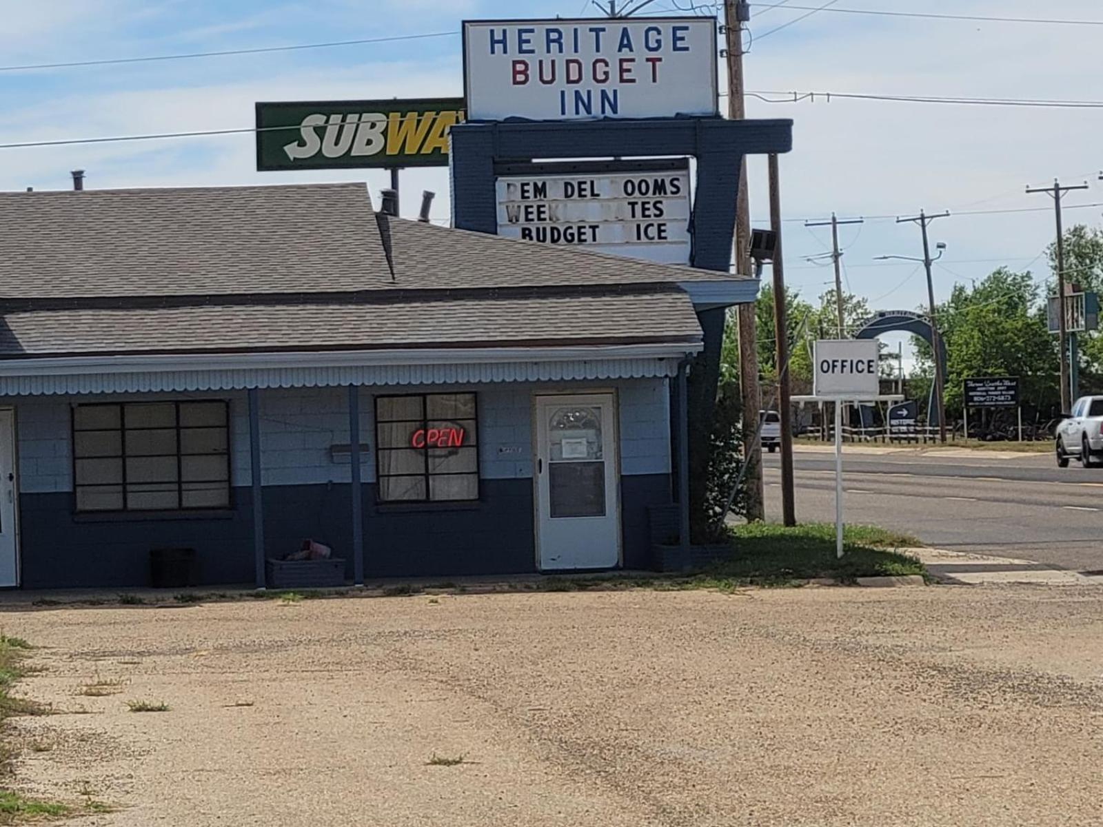 Heritage Budget Inn By Oyo Hwy 84 Muleshoe 外观 照片